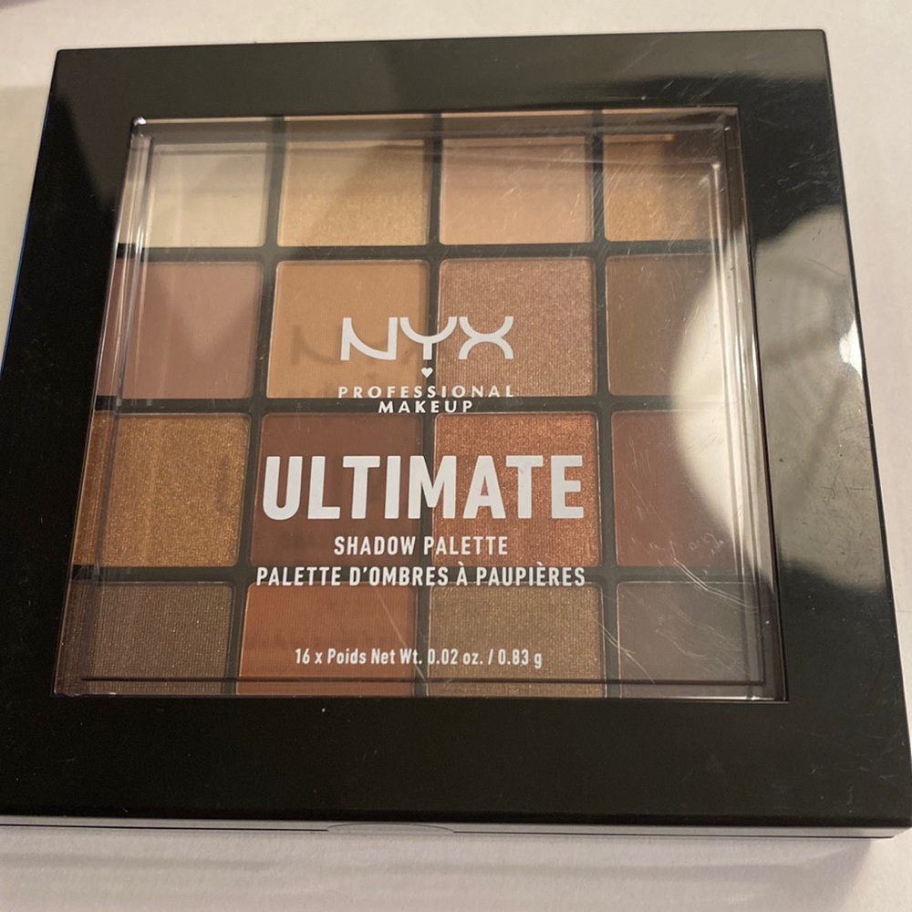NEW NYX palette warm neutrals